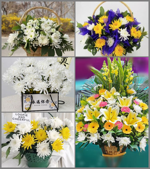 贵州毕节市黔西县中建乡白事提篮配送
